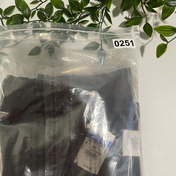 J.McLaughlin Womens Black Rainey Long Bottom Pants Size 8 Cotton Blend Slim Fit - Picture 14 of 16